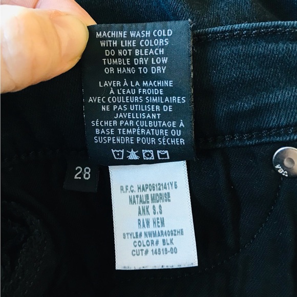 Hudson Natalie mid rise super skinny ankle jeans - Picture 8 of 9